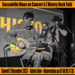Coccodrillo Blues en concert à L'History Rock Café