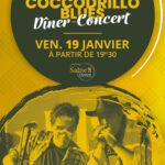 Coccodrillo Blues diner concert à la Saine Ouverte