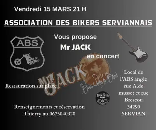 Mr Jack en concert chez ABS