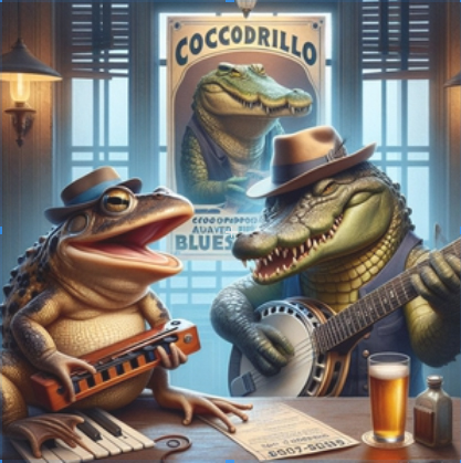 Coccodrillo Blues en concert au Gazette Café