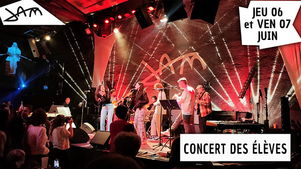 Concert des élèves du JAM
