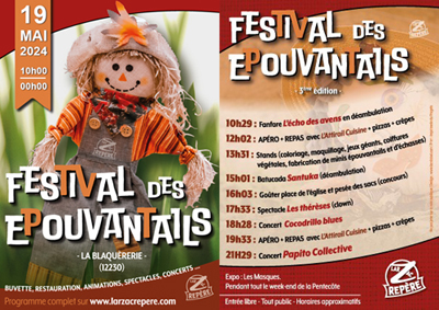 Coccodrillo Blues en concert au Festival des Épouvantails