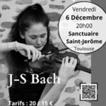 Marie Cantagrill Récital Bach