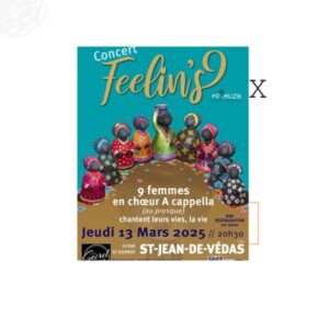 Concert: Feelins\&rsquo;9 accompagnées par Emmanuel Pi Djob