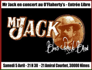 Mr Jack en concert au O&rsquo;Flaherty&rsquo;s