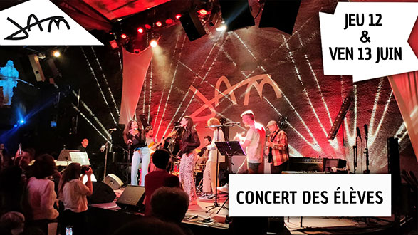 Concert des élèves du JAM