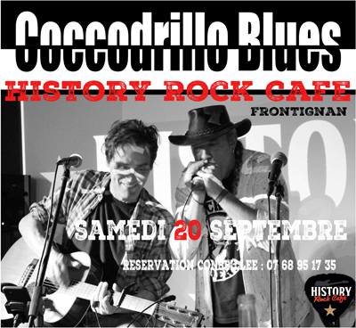 Coccodrillo Blues en concert à L'History Rock Café