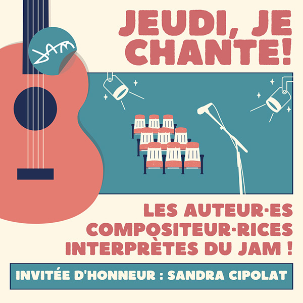 JEUDI JE CHANTE! + SANDRA CIPOLAT